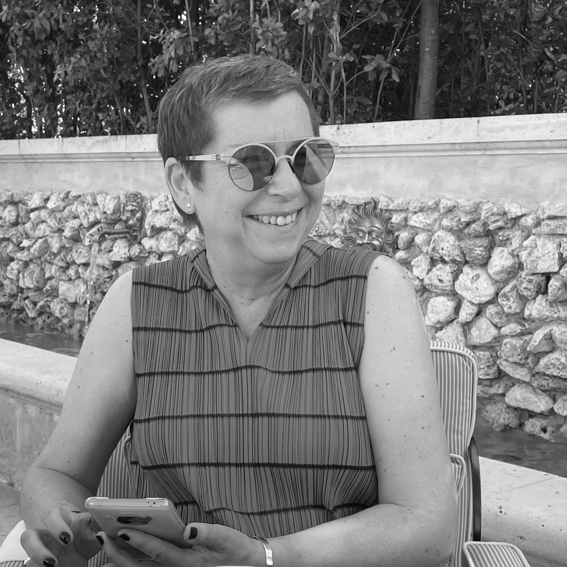 Portait de Carole Garaicoechea en extérieur