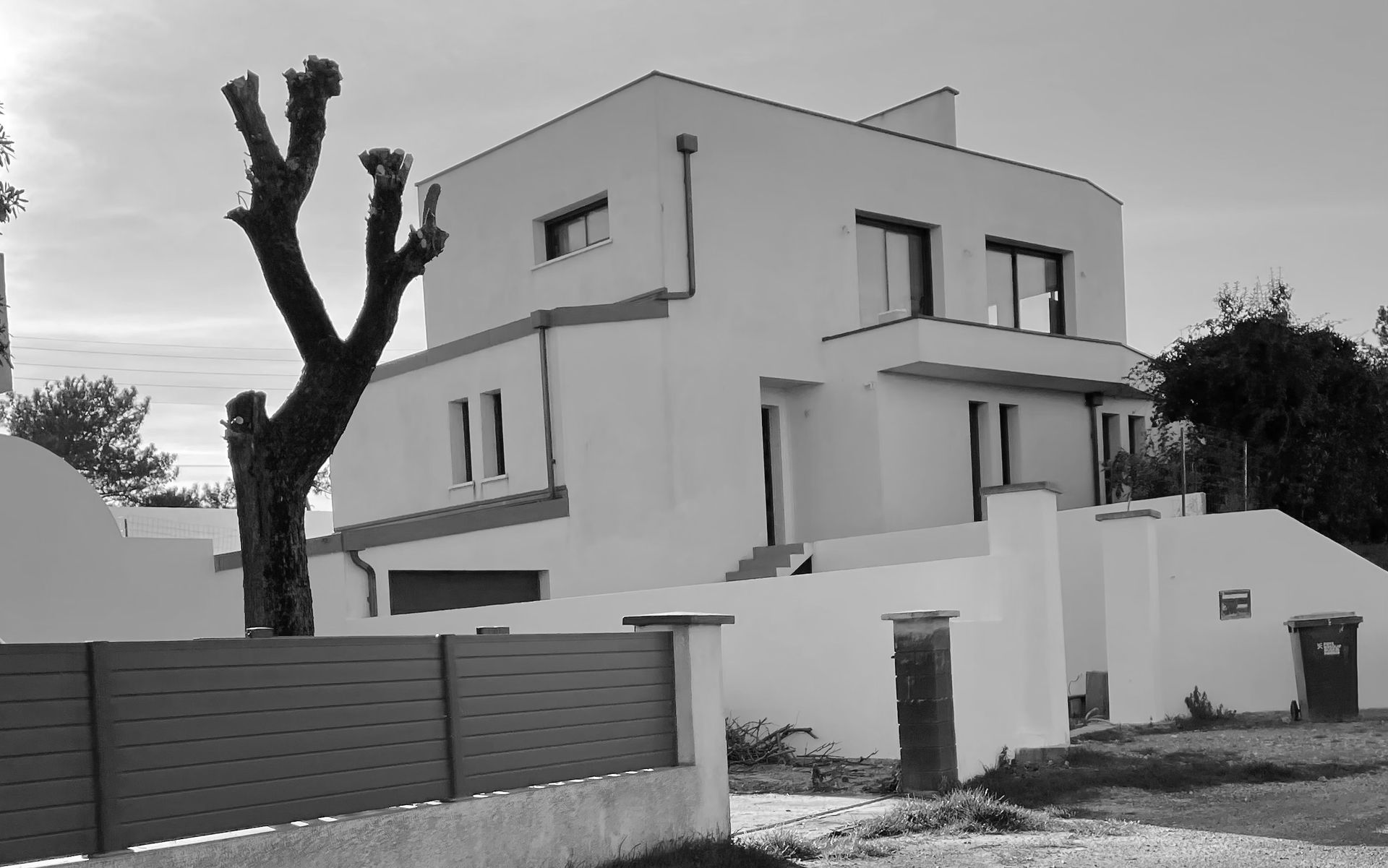 Photographie d'une maison d'architecte au pays basque