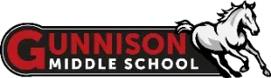 The gunnison elementary school logo has a horse on it.