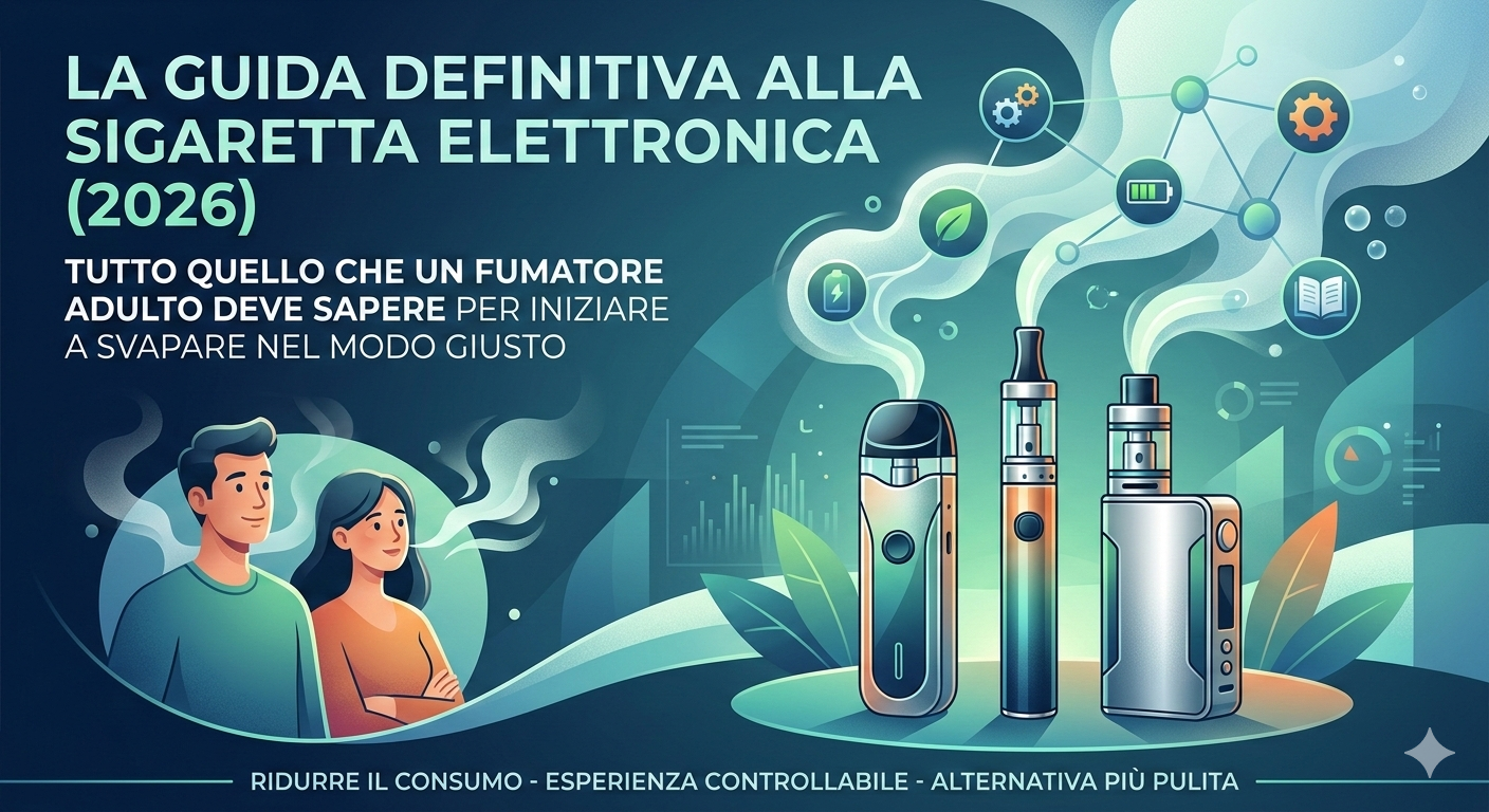 Guida definitiva alla sigaretta elettronica 2026