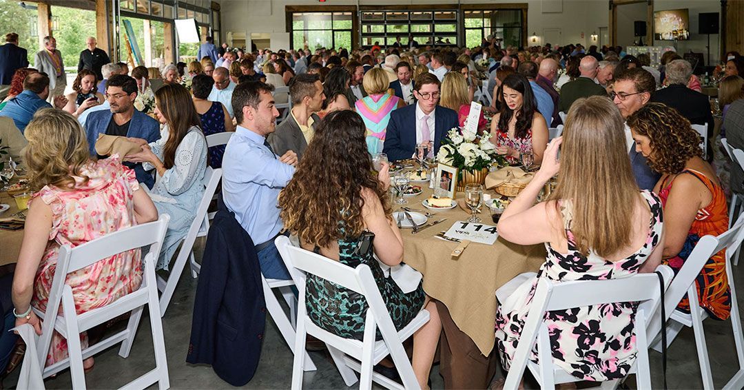 Attendees during the dinner portion of the 2025 VIPS Gala.