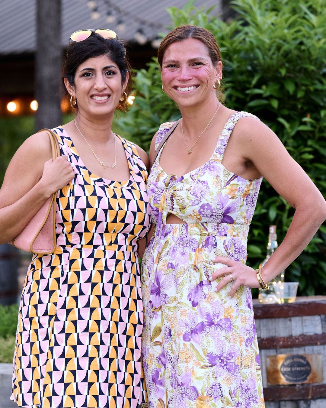 Two women pose for a photo at the 2025 VIPS Gala.