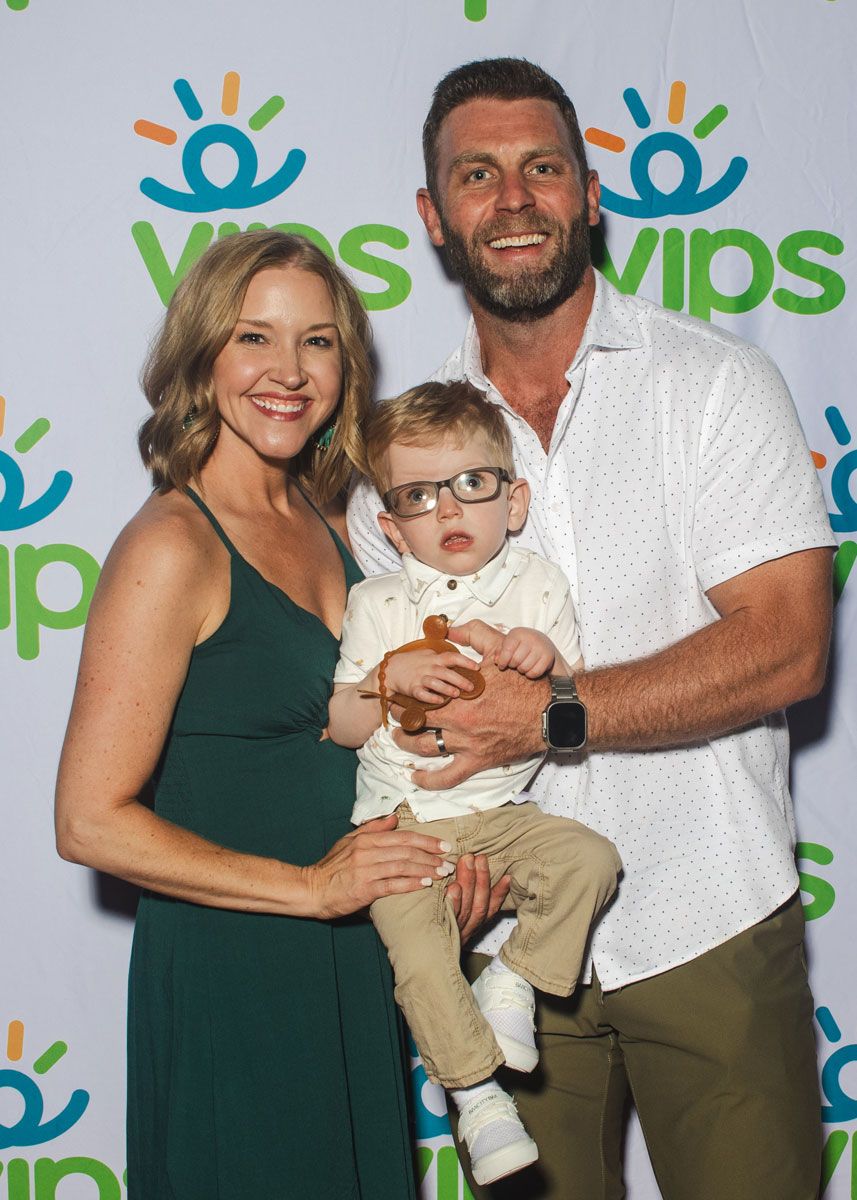 The Weil family poses for a photo at the Gala.
