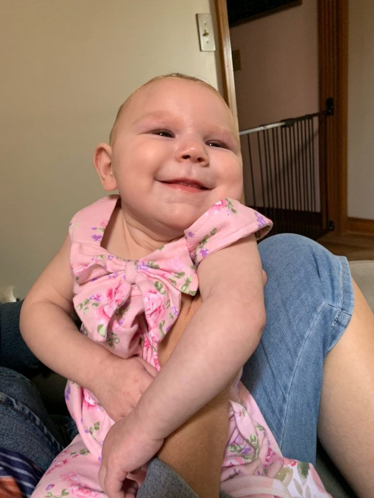Brynn smiling brightly