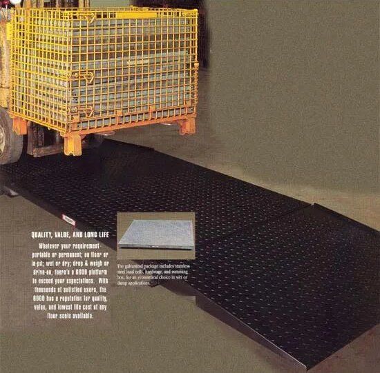 Portable Floor Scales — Kansas City, MO — Accurate Scale Co Inc
