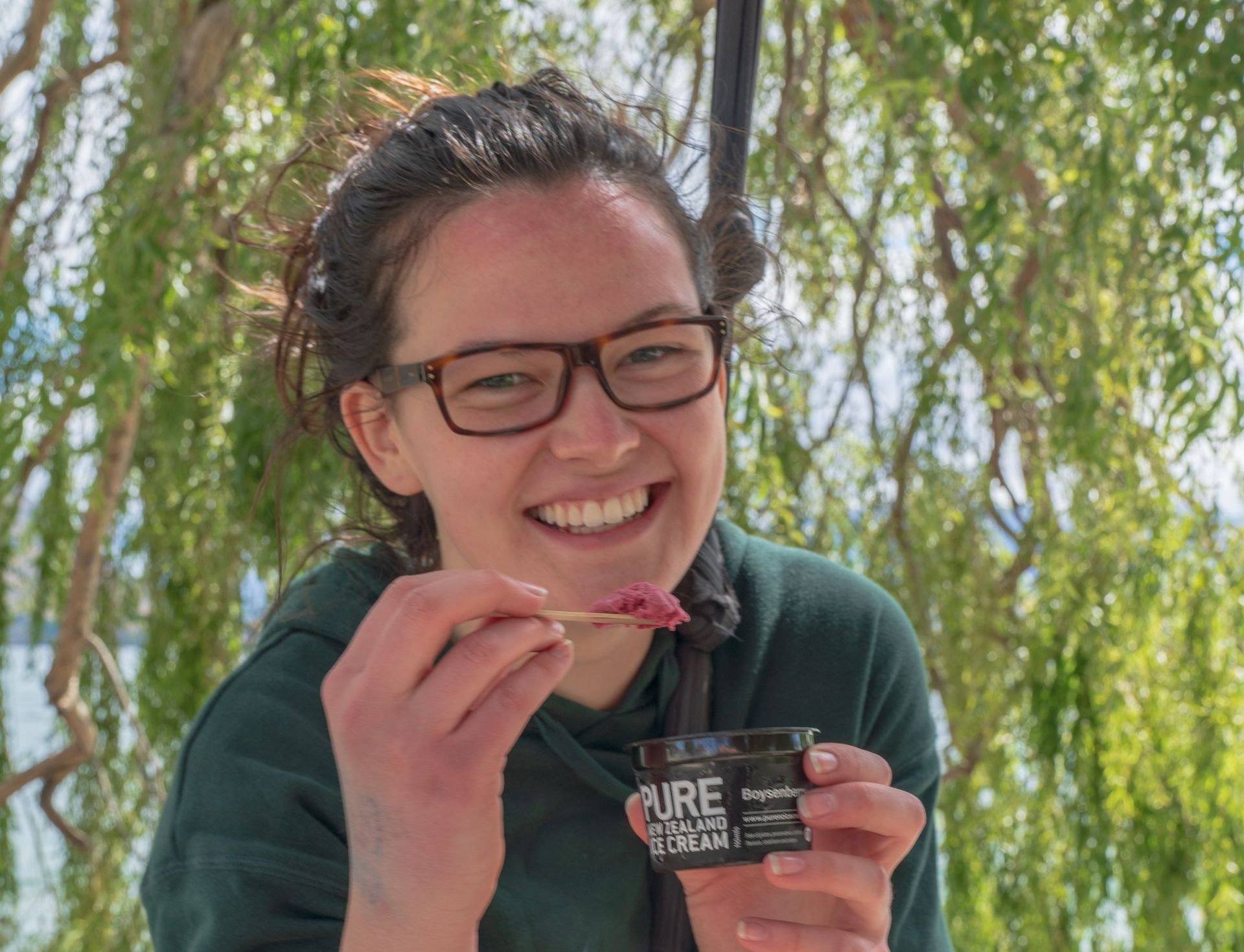 Why does ice cream make you happy
