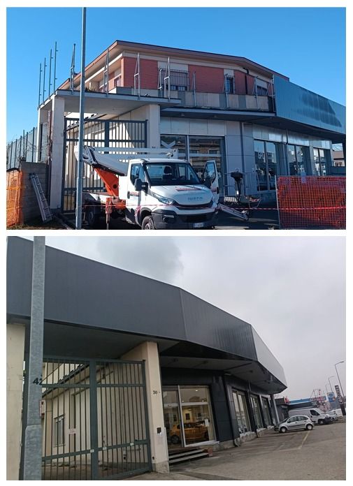 Sistemi modulari per rivestimenti facciate