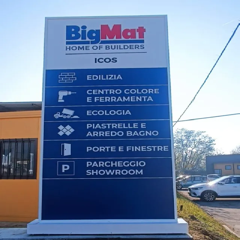 Totem promozionale per aziende