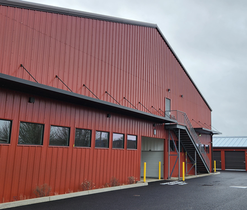Alliance Self Storage - Corvallis side of storage facility building