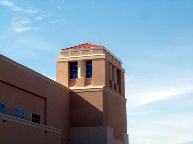 A tall building with a tower on top of it