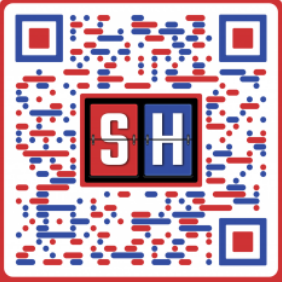 A black and white qr code on a white background.