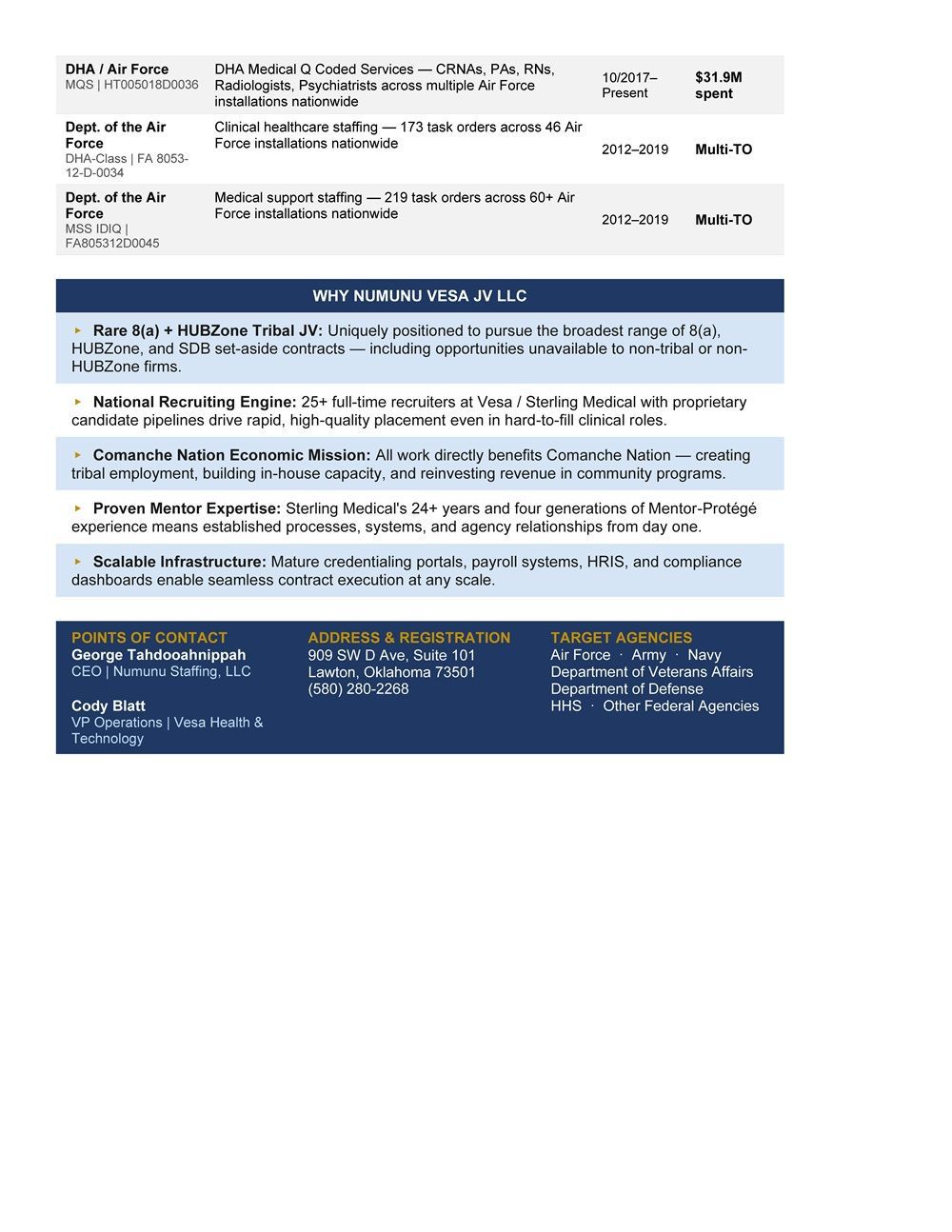 Numunu Vesa Capabilities Statement 2
