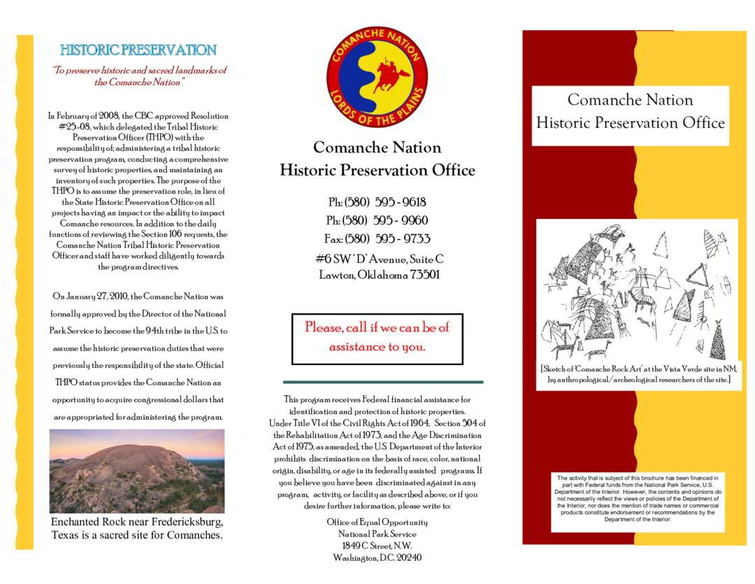 Comanche Nation History