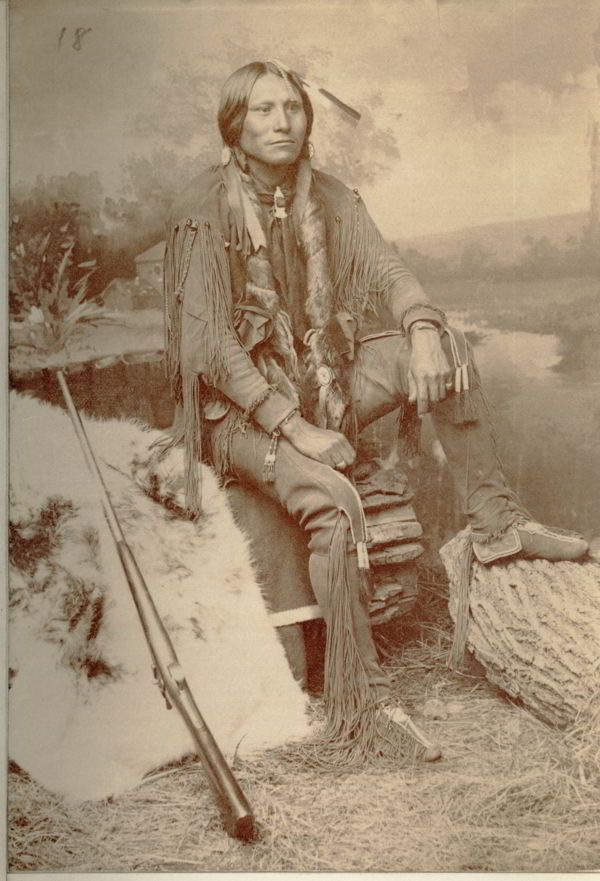 Comanche Nation young warrior