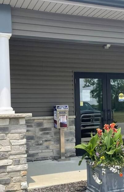 Hudson Township's Ballot Drop Box