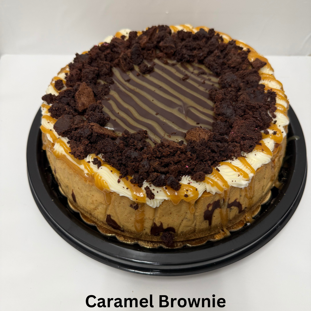 Caramel Brownie Cheesecake