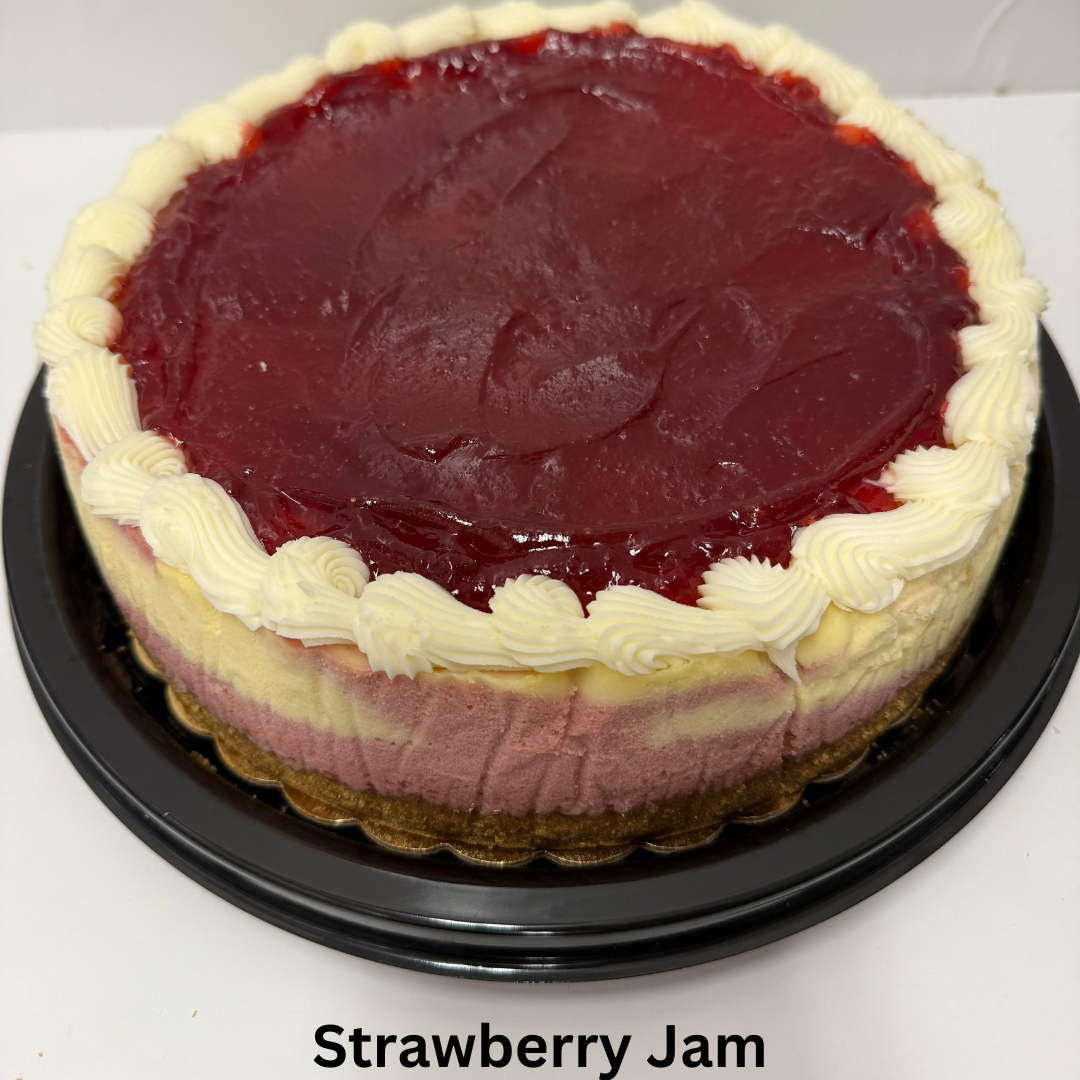 Strawberry Jam Cheesecake