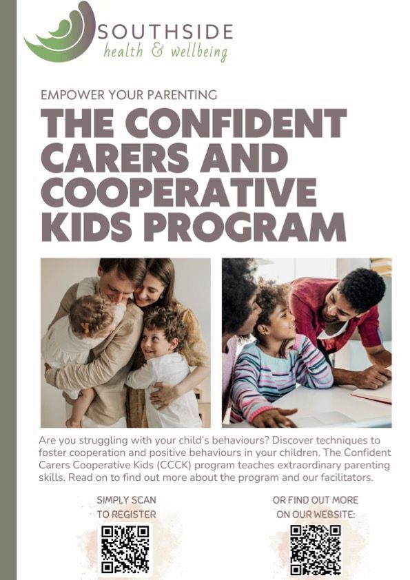 Confident carers and cooperative kids program logo