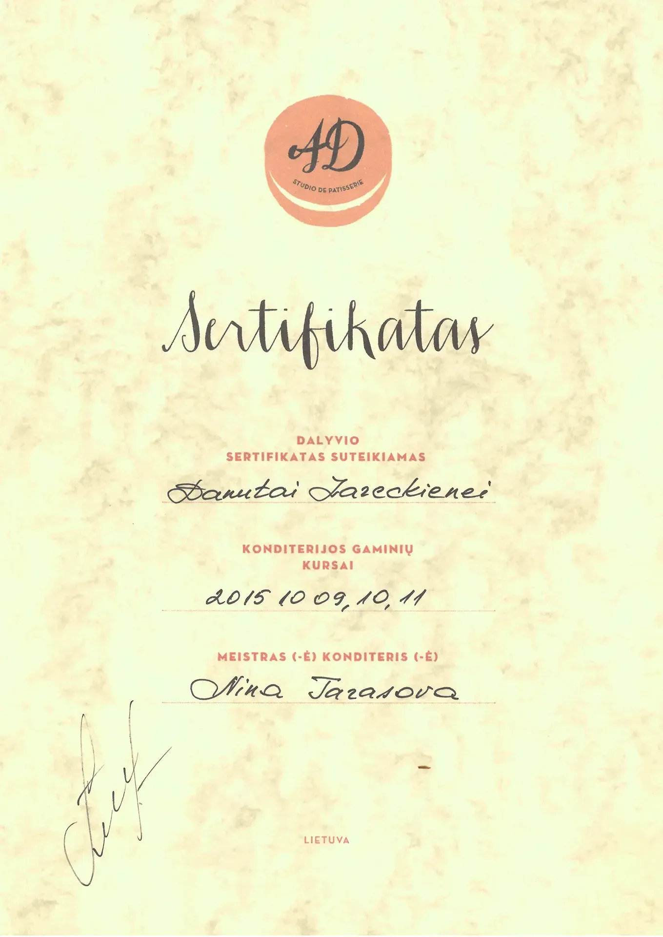 Sertifikatas