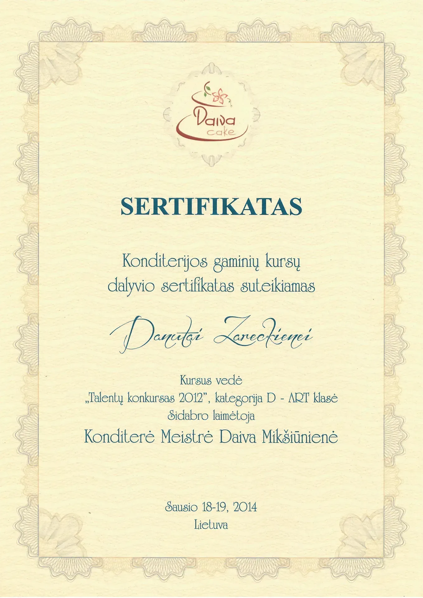 Sertifikatas