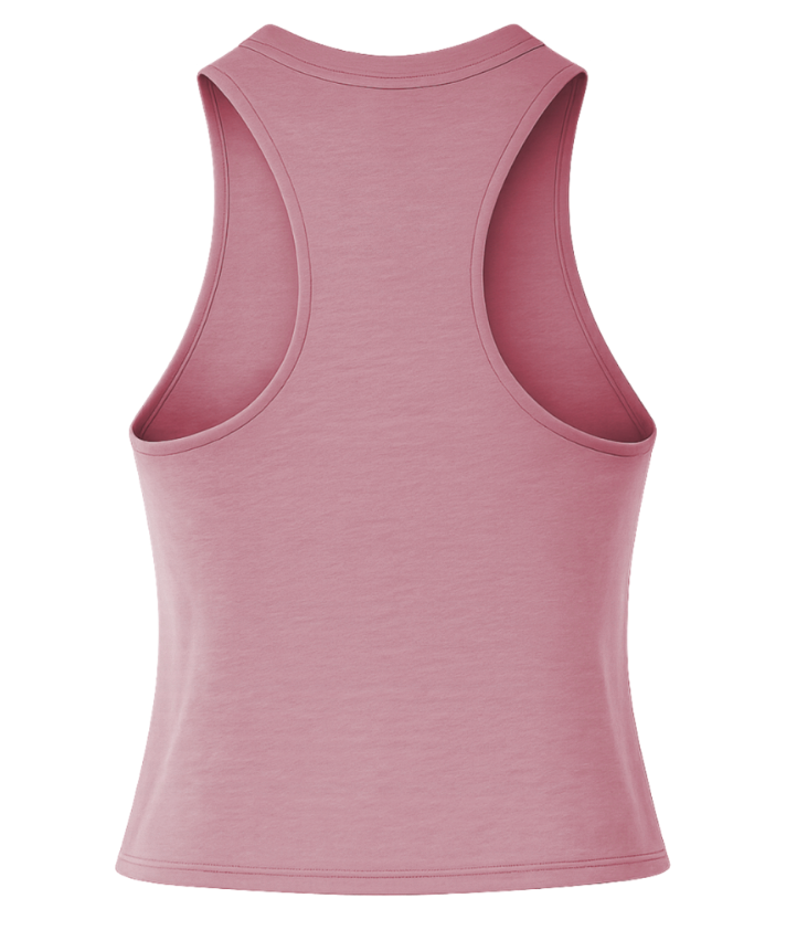 Pink tank top with “Built Different. 100% Every Tiger.” and Towson Tigers logo