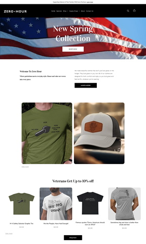 Website Mock-up