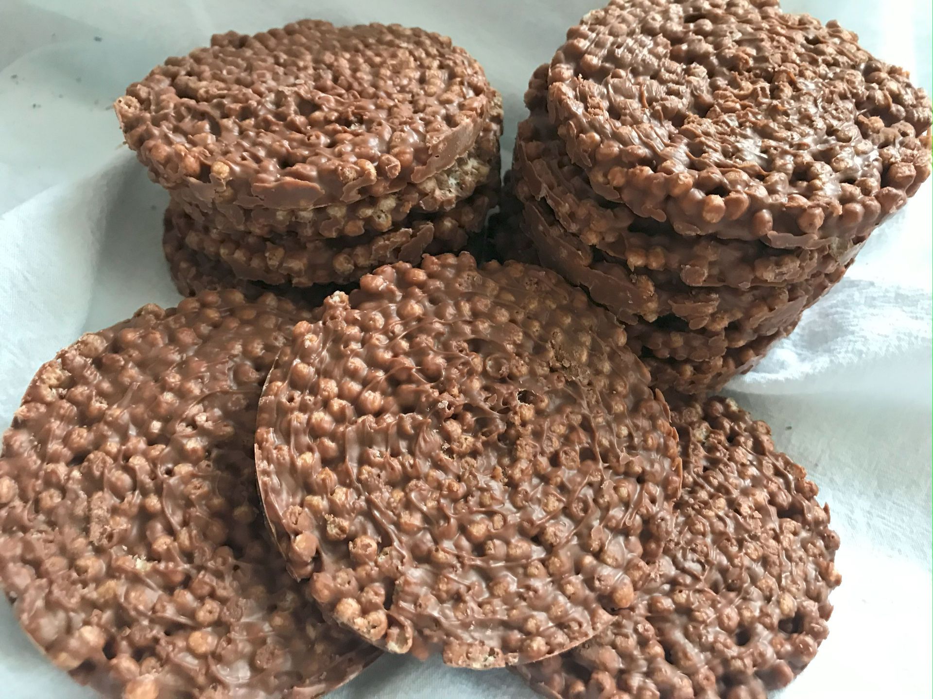 Chocolade rijstewafels