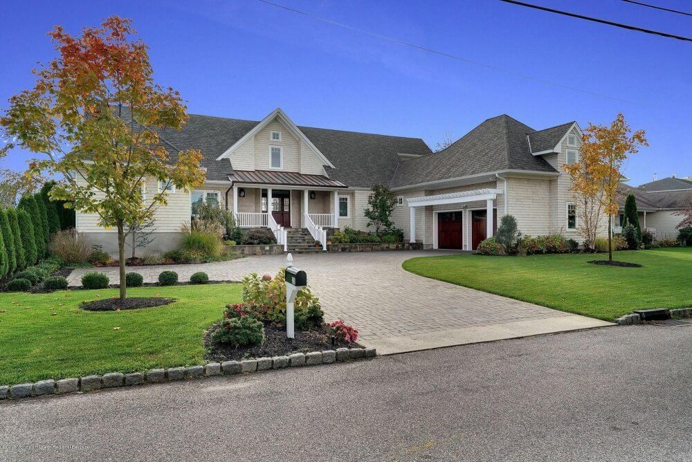 A New Jersey shore home completed by Yetman Builders