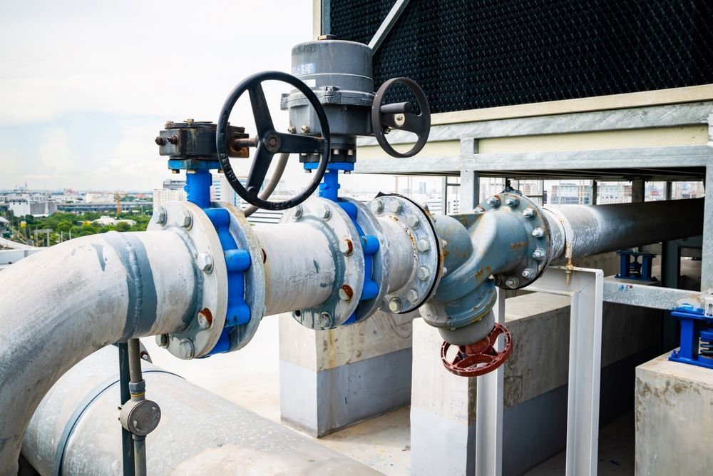 Big Pipes With Valves — Blackpoly Pipelines in Mount Isa, QLD