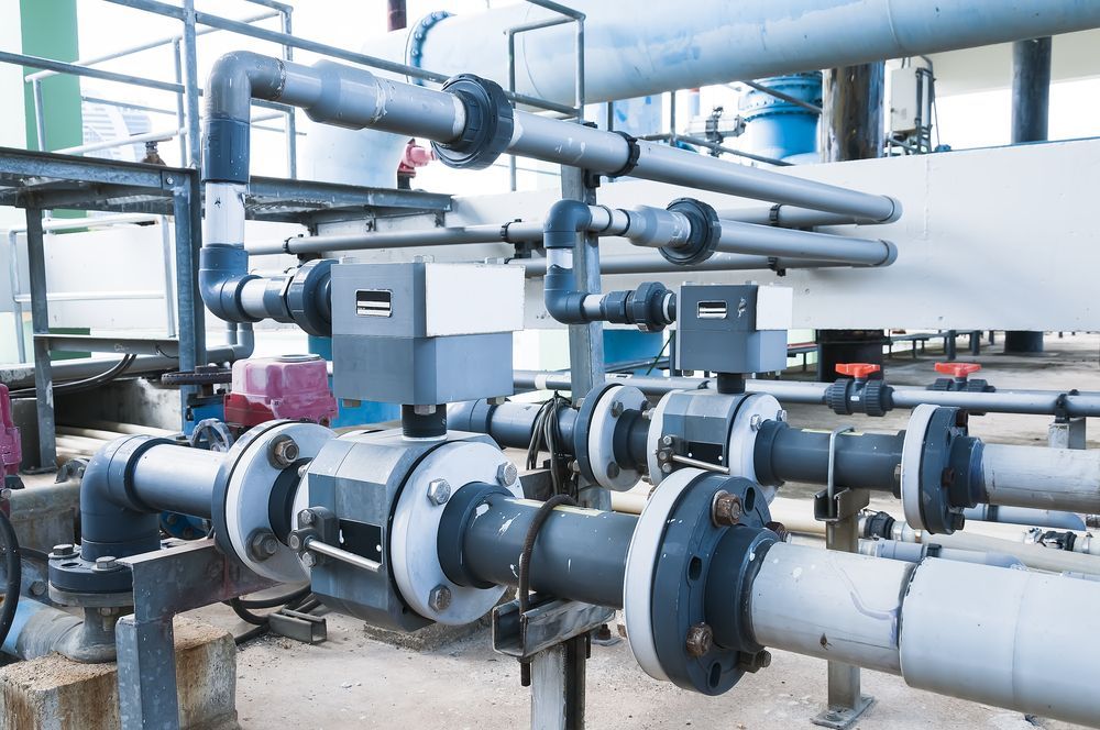 A Bunch Of Pipes Are Connected To Each Other In A Factory — Blackpoly Pipelines in Dubbo, NSW