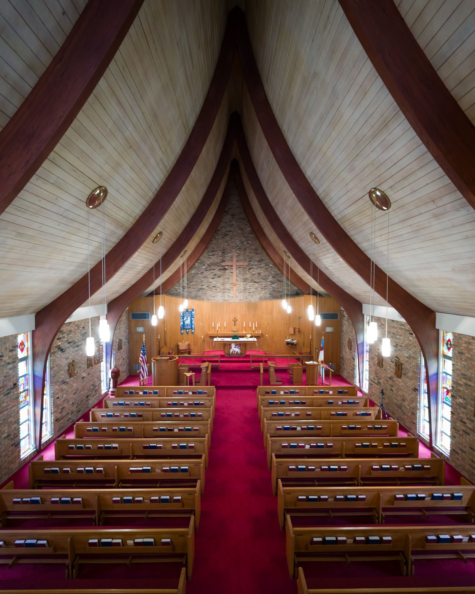 The Sanctuary of the Episcopal Church of the Redeemer in Ruston, Louisiana