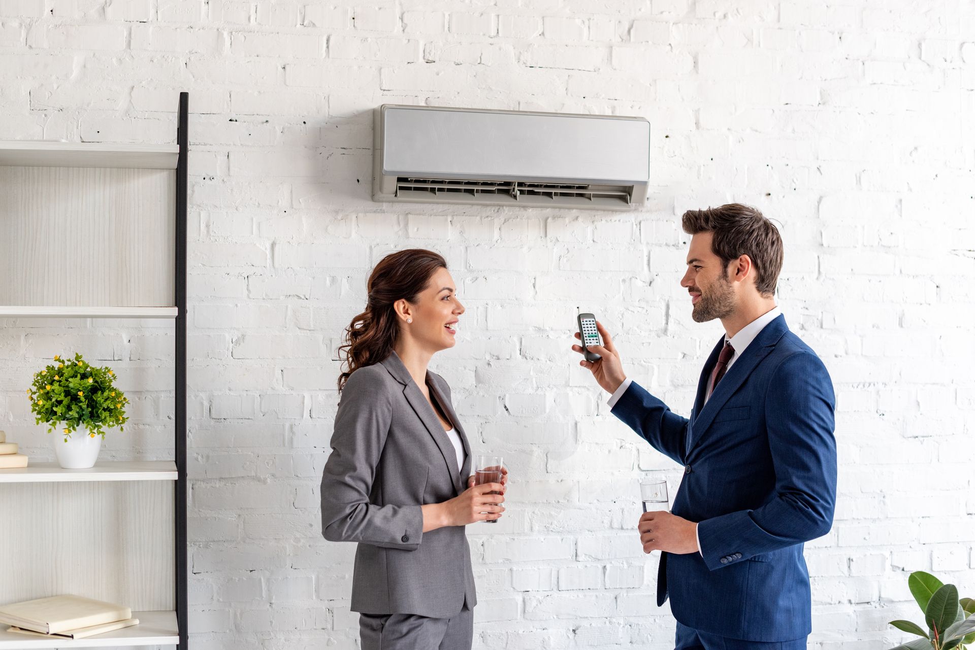 New HVAC Cooling system in office building