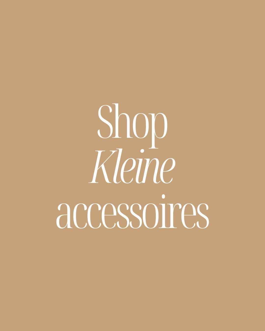 Kleine accessoires