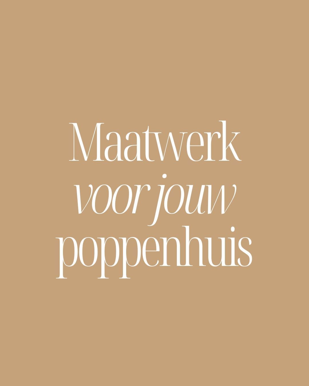 Maatwerk