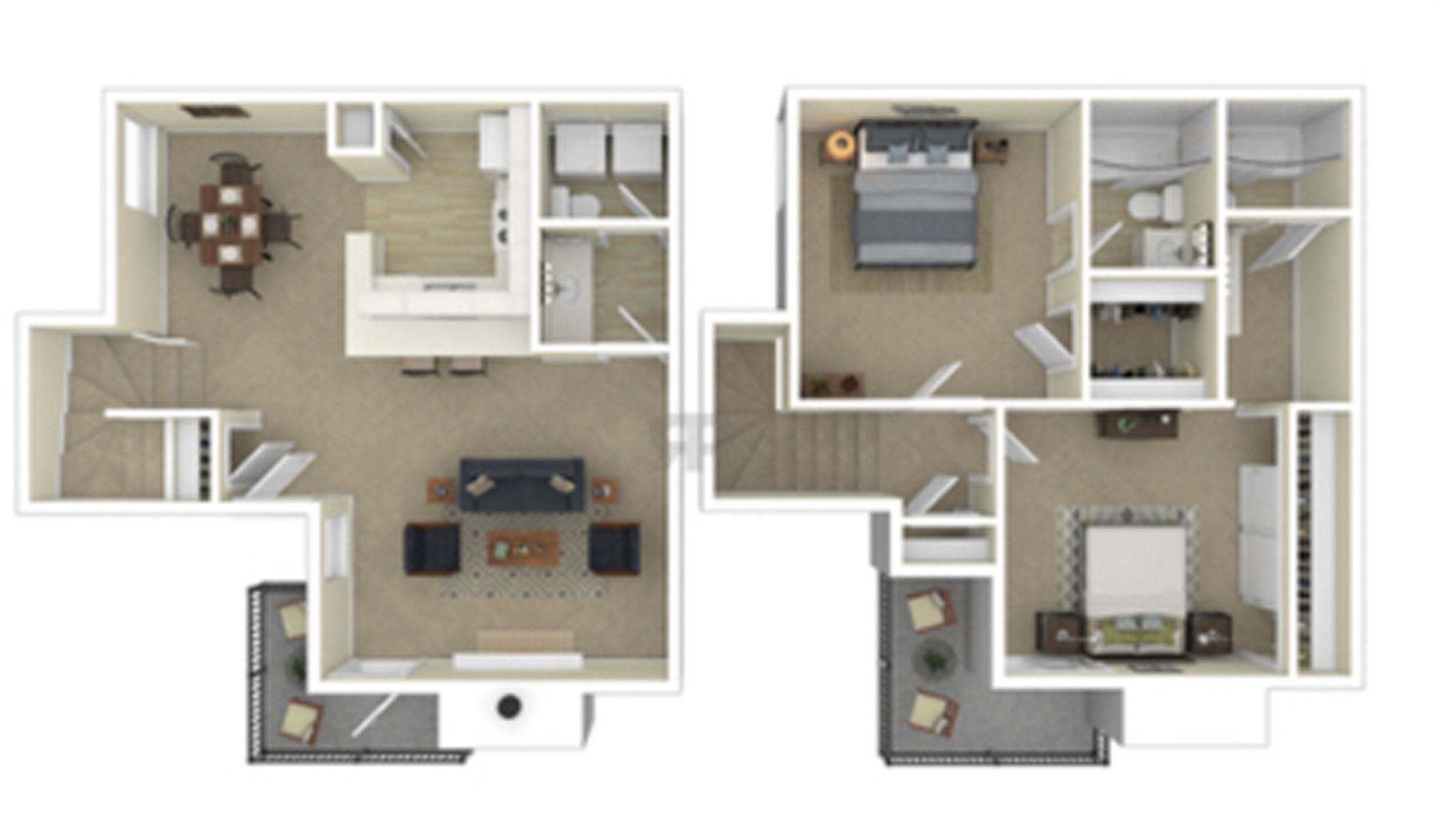 The Drigo Dollhouse Floor Plan