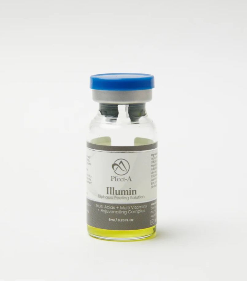 Multi-acid Illumin Chemical Peel. Korean little to no downtime cellular level chemical peel for acne, texture, melasma,