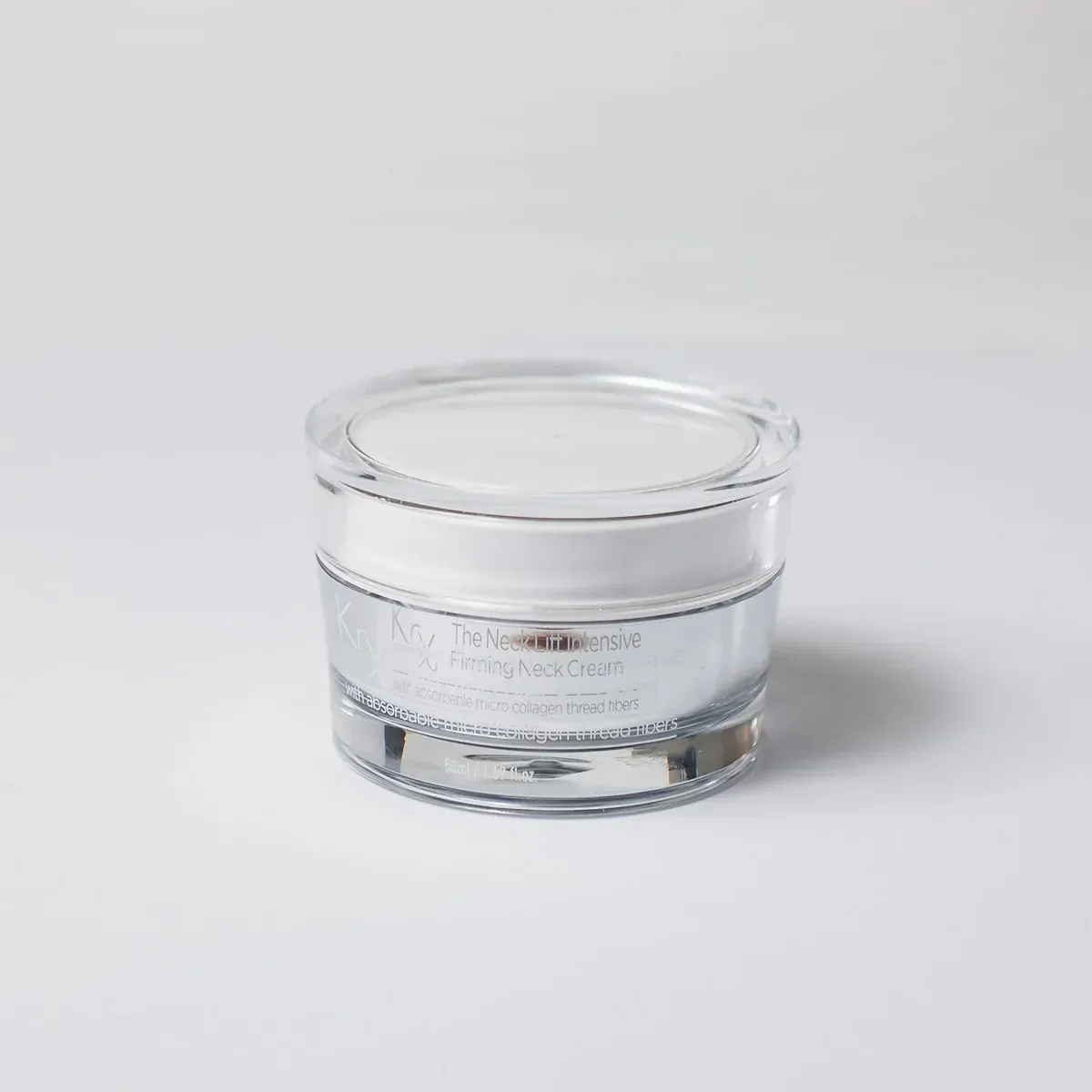 Neck Lifting Cream, Collagen Thread Fibers, smooths and lift sagging neck skin. Great for check and face as well
