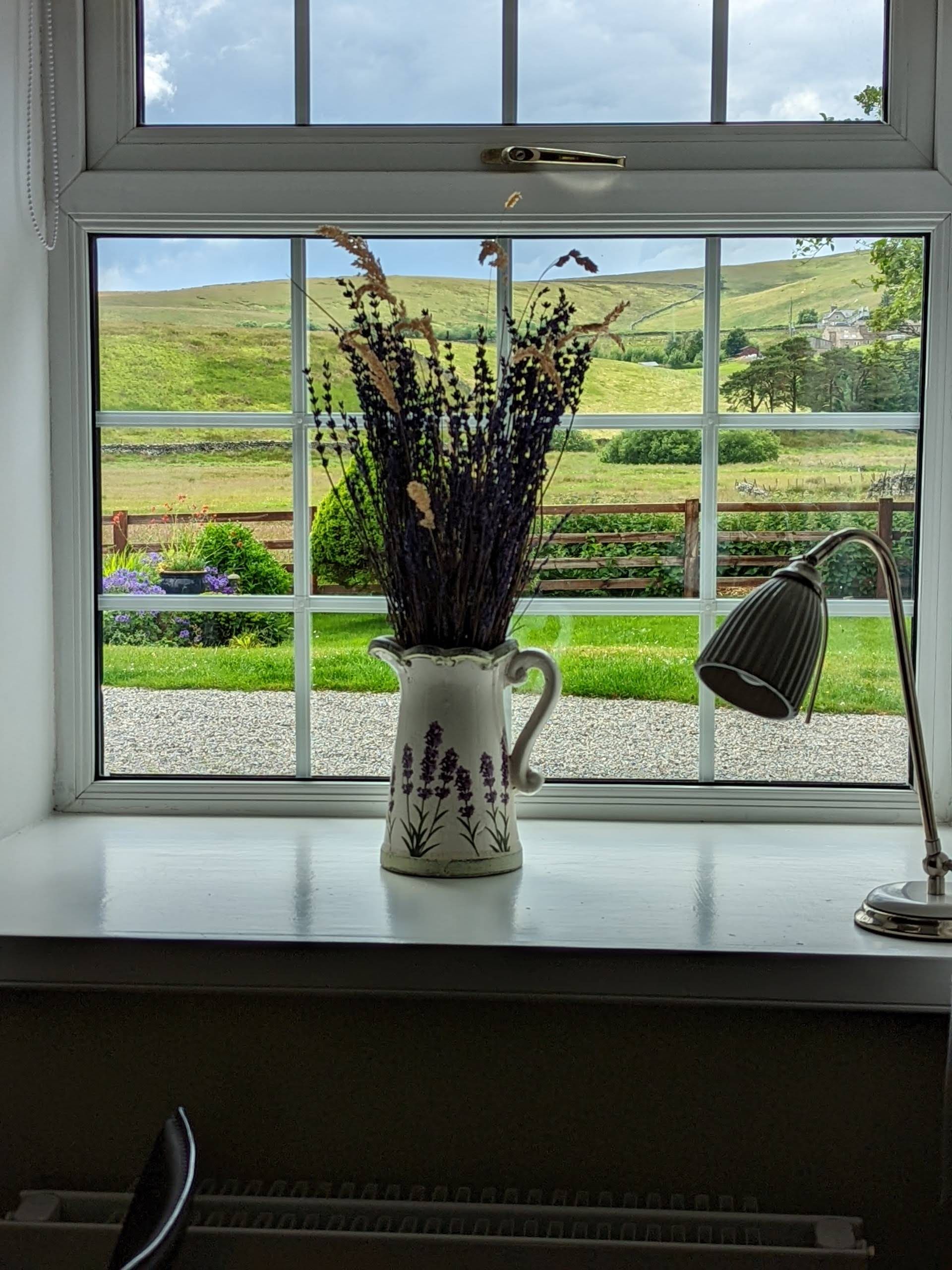 Lounge Window at Blades Cottage