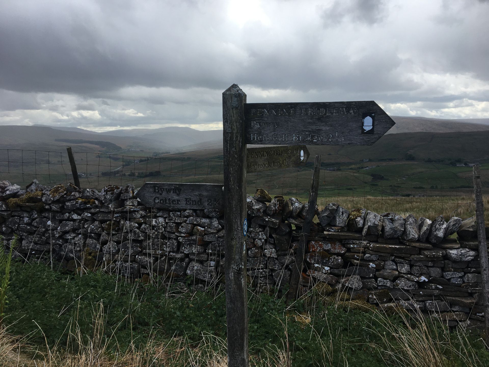Lady Anne's Highway Sign near Blades Cottage