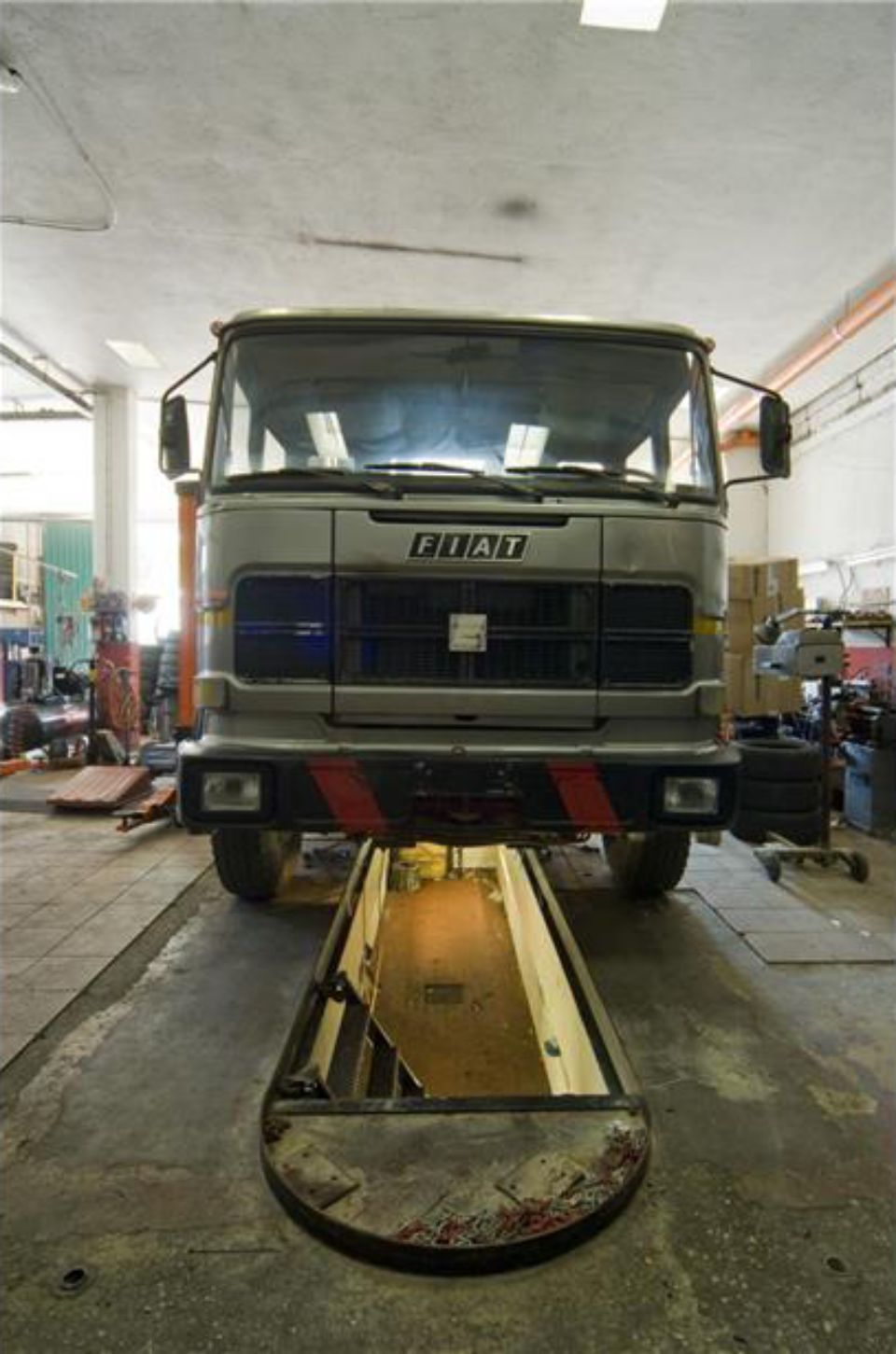 cambio gomme camion