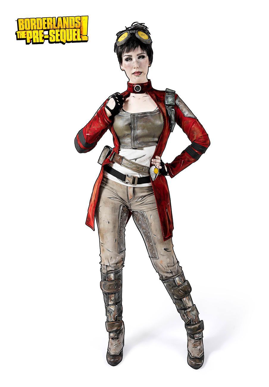 borderlands the pre-sequel, cosplayer, image look creation tobias winkler, bildbearbeitung, post production, retouching, muenchen 9