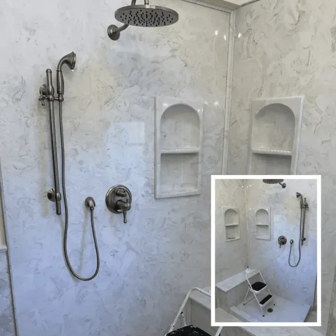 Athena shower kit at syn-mar