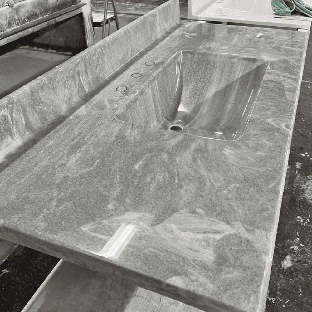 Tiberius vanity top at Syn-Mar