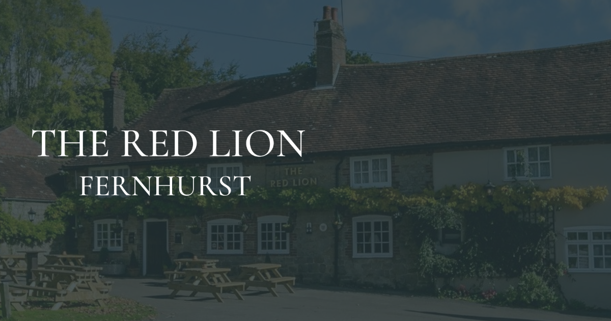 The Red Lion, Fernhurst in Haslemere