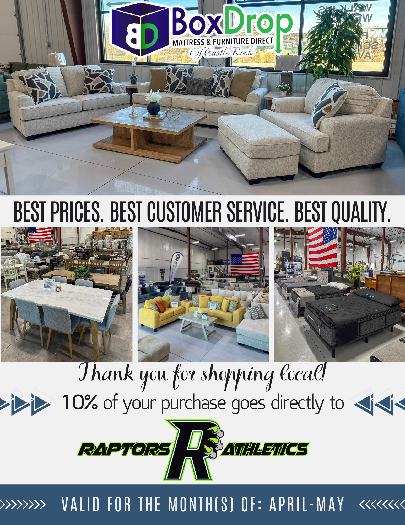Youth Sports Programs | Raptors Athletics | Castle Rock