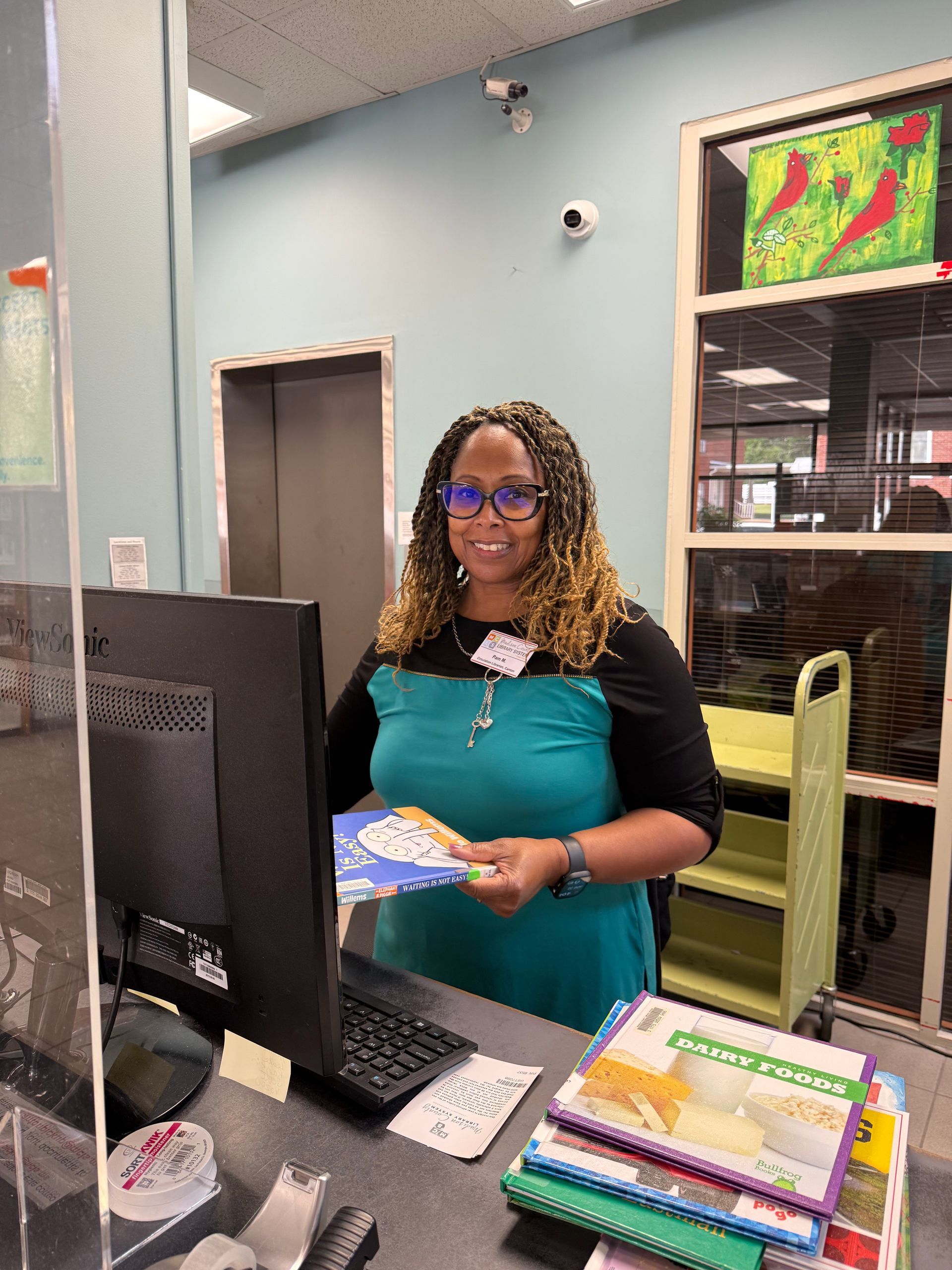 Pam staff member