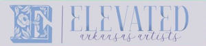 A logo for elevated is shown on a white background