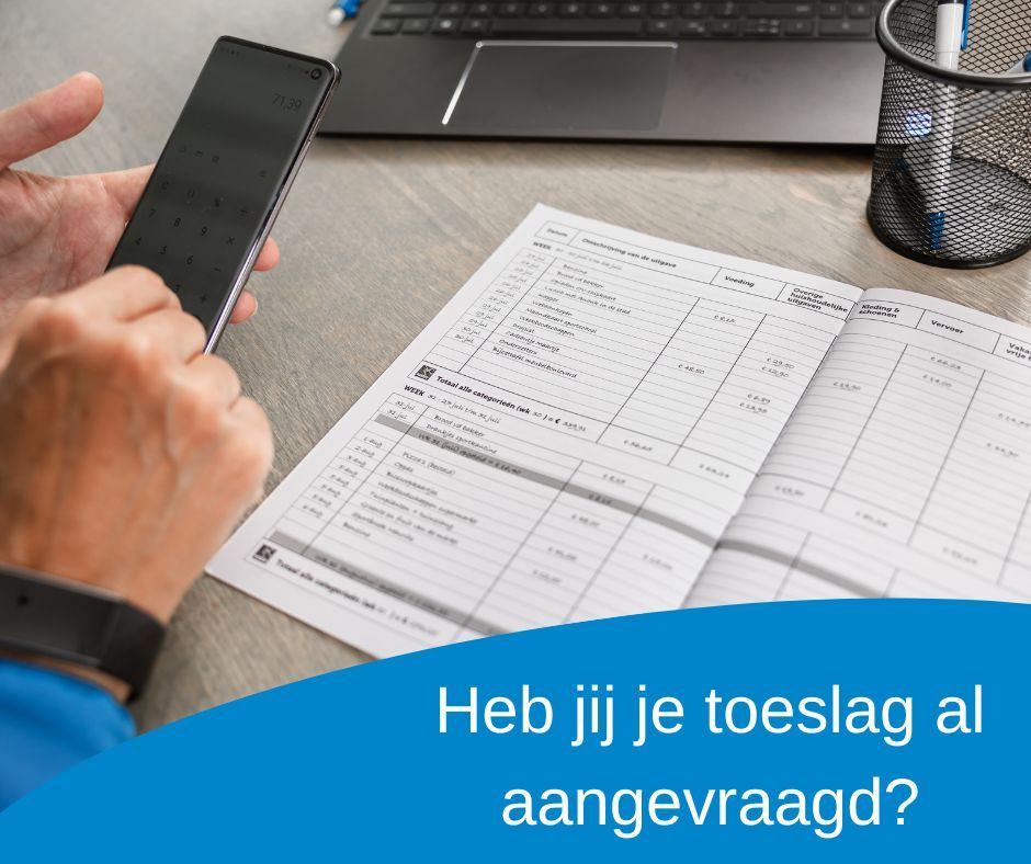 Zorgtoeslag proefberekening budgetcoach Klokkemeijer