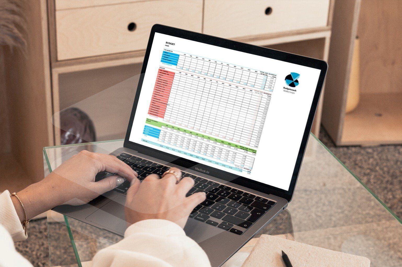 Workshop Grip op je financiën, budgetjaarplan budgetplan BCCK Budgetcoach Klokkemeijer