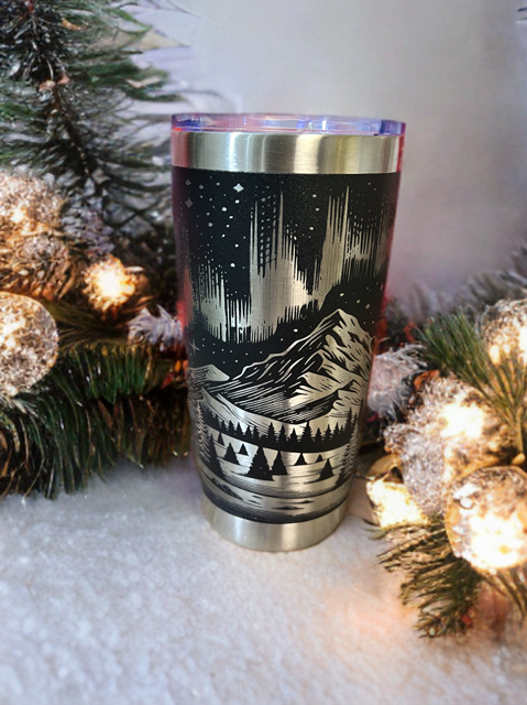 Northern Lights Tumbler